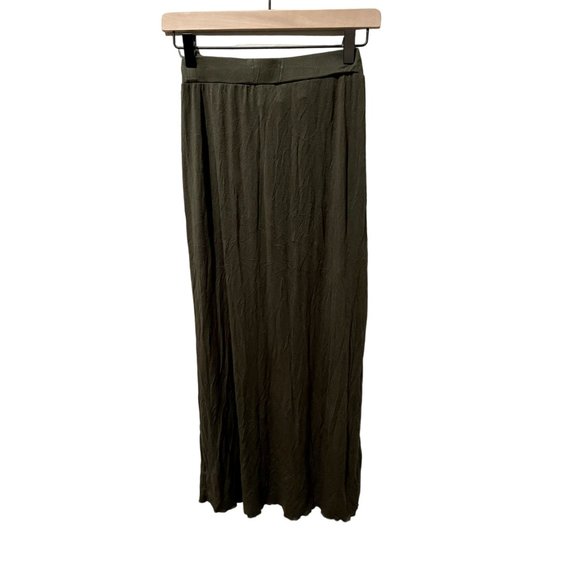 EARTHBOUND OLIVE GREEN LONG SKIRT‎ SIZE SMALL | Q1 - Picture 3 of 4